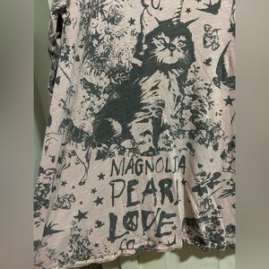 HAPPY VALENTINES!! Magnolia Pearl Pink Cotton Unicat Tee Molly Long Sleeve Top